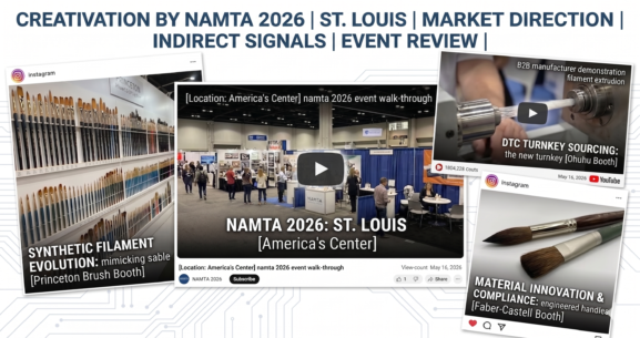 The overarching lesson from the St. Louis show floor at Creativation by NAMTA 2026 is that the fine art sector is moving rapidly away from low-margin, commoditized supply chains. Brands are actively searching for performance stability, strict regulatory compliance, and extreme manufacturing agility. For global brush manufacturers, long-term profitability lies in moving away from a passive "bulk component vendor" mindset. The factories that secure the most valuable contracts this year will be those that present themselves as proactive technical partners—offering proprietary filament engineering, mastering turnkey private-label execution for digital-first giants, and providing the strict material transparency that the international creative market now demands.