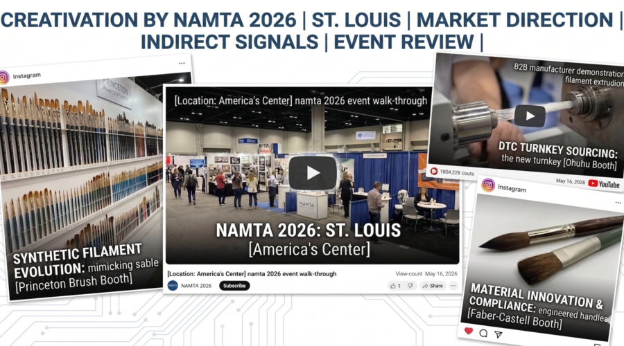 Decoding the Creative Market: What NAMTA 2026 Signals for Global Brush Manufacturers