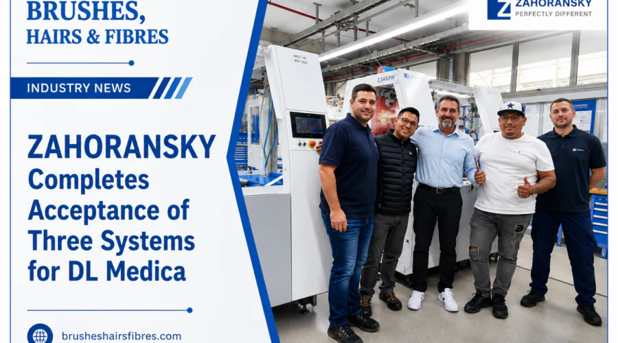 ZAHORANSKY Completes Acceptance of Three Machines for DL Medica