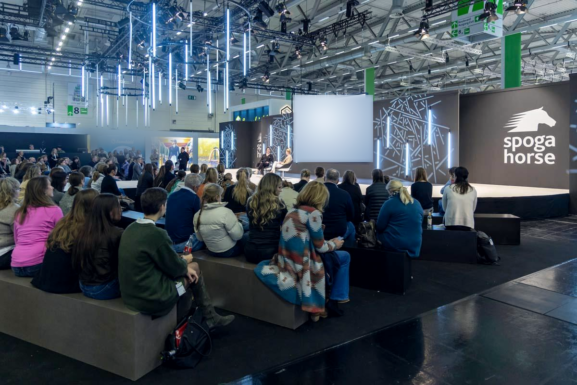 Spoga Horse THE STAGE conference area as the event introduces a new business-focused content programme for 2027